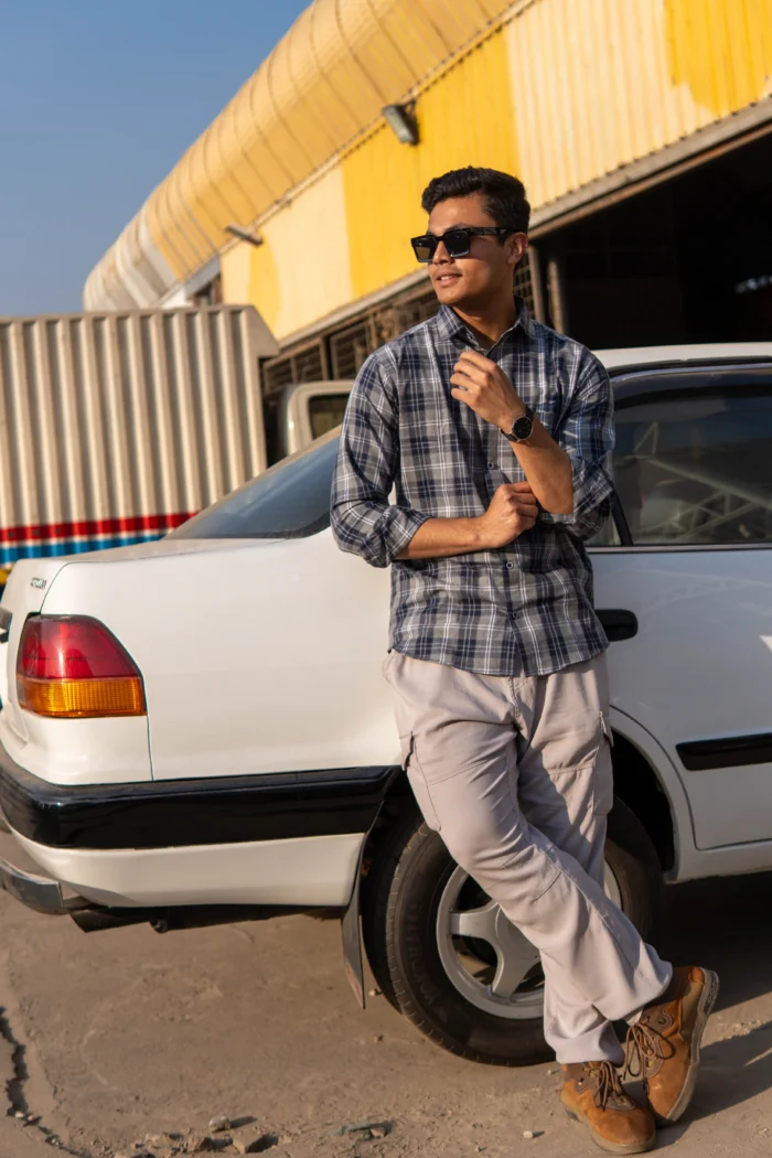 Classic Check Shirt - Image 3