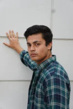 Forest Green Flannel Check Shirt - Image 3