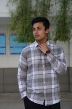 Heritage Flannel Check Shirt - Image 3