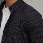 Dark Line Stripe Shirt - Image 6