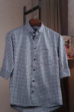 Metro Mini Check Shirt - Image 4