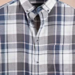 Coastal Herringbone Check Shirt