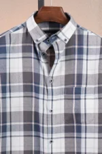 Coastal Herringbone Check Shirt