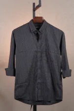 Dark Line Stripe Shirt - Image 3