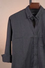 Dark Line Stripe Shirt - Image 4