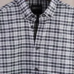 Monochrome Mini Check Shirt