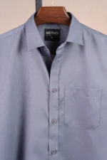 Slate Blue Solid Shirt