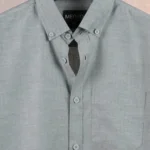 Slate Green Solid Shirt