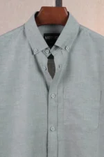 Slate Green Solid Shirt