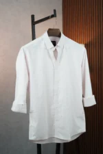 MENVO Sunset Pink Stripe Shirt