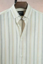 MENVO Safari Sand Stripe Shirt