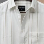 MENVO Coastal Khaki Half Shirt