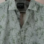 Menvo Sage Leaf Half Sleeve Shirt