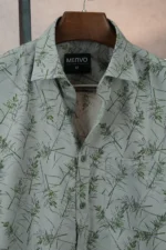 Menvo Sage Leaf Half Sleeve Shirt